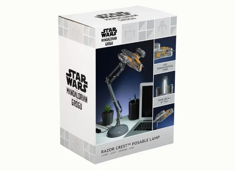 PALADONE DISNEY: STAR WARS THE MANDALORIAN & GROGU - RAZOR CREST POSABLE LAMP Φωτιστικό