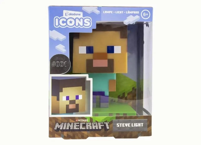 PALADONE ICONS: MINECRAFT - STEVE LIGHT Φωτιστικό