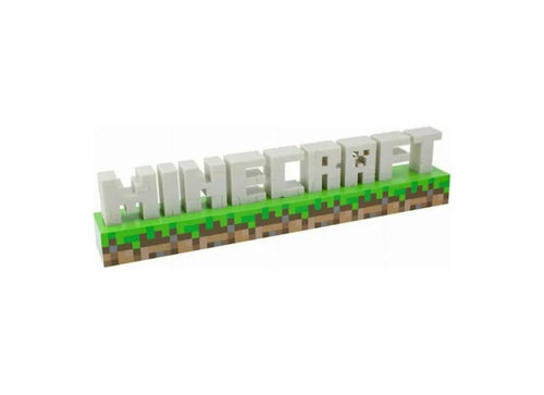 Paladone Διακοσμητικό Φωτιστικό Minecraft Logo Light
