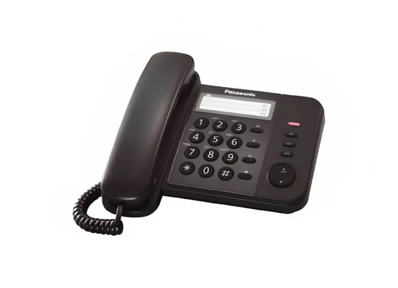 Panasonic Σταθερό Τηλέφωνο Corded Telephone KX-TS520EX Μαύρο