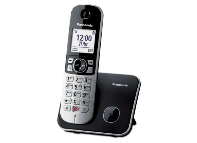 PANASONIC EXPANDABLE CORDLESS KX-TG6851 - BLACK