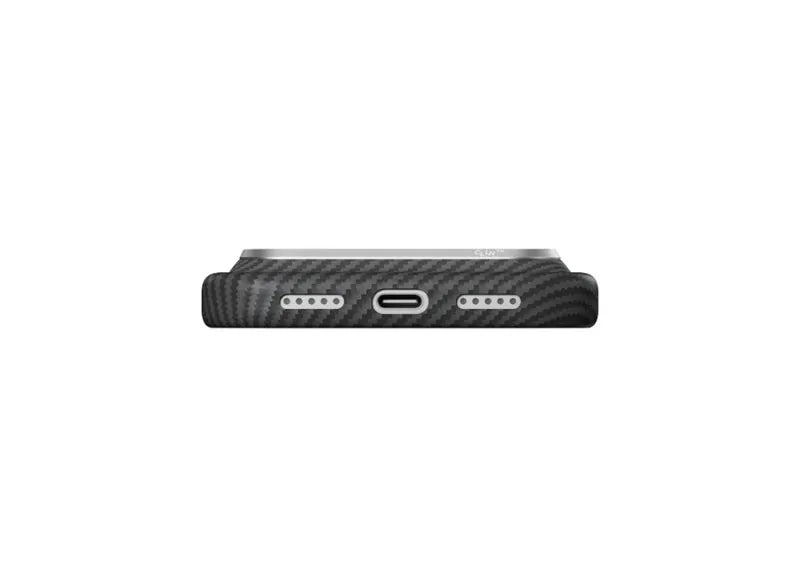 PITAKA EDGE CASE BLACK/GREY TWILL IPHONE 18 PRO/17 PRO PHONE CASE