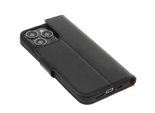 Promiz Θήκη Wallet για iPhone 13 Pro Μαύρο