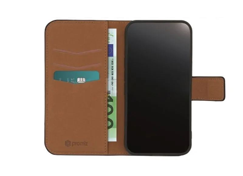 PROMIZ WALLET CASE IPHONE 15 PRO (BLACK)