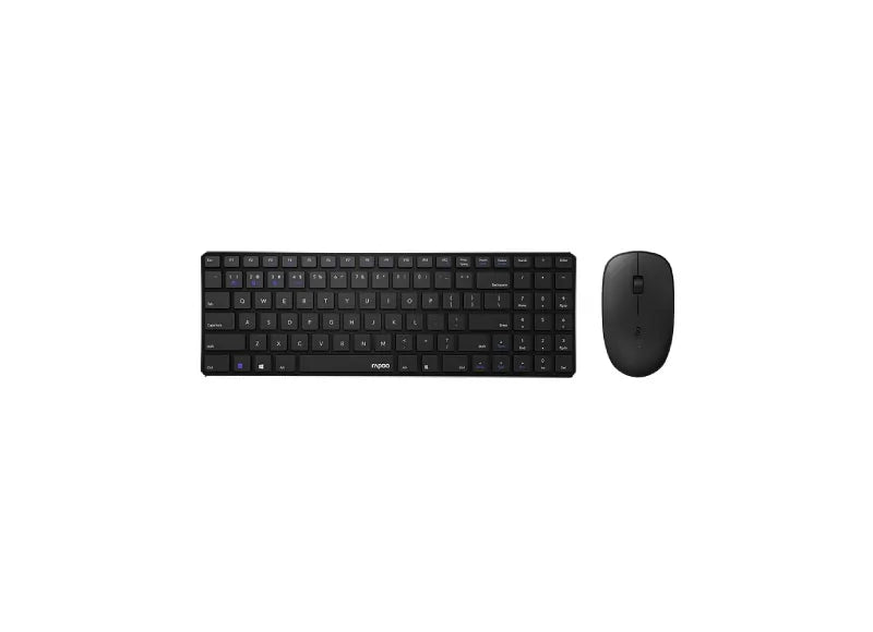 RAPOO WIRELESS DESKTOP COMBO SET 9300M - BLACK