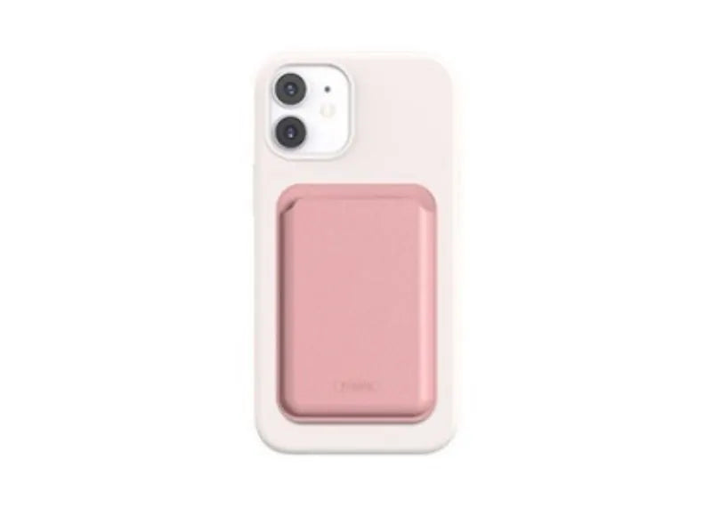 Remax Case MagSafe Magnetic Leather Card for iPhone 12 / 12 Pro Pink
