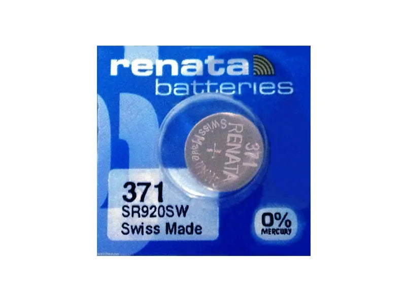 RENATA SILVER OXIDE BATTERY 1.55V - 371 (1τεμ.)