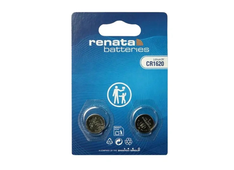 RENATA CR1620 BATTERY 2PACK ΜΠΑΤΑΡΙΑ