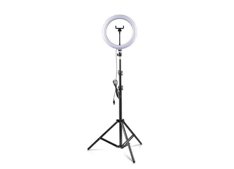 Ring Light 10” με Τρίποδο 55cm & Βάση Κινητού