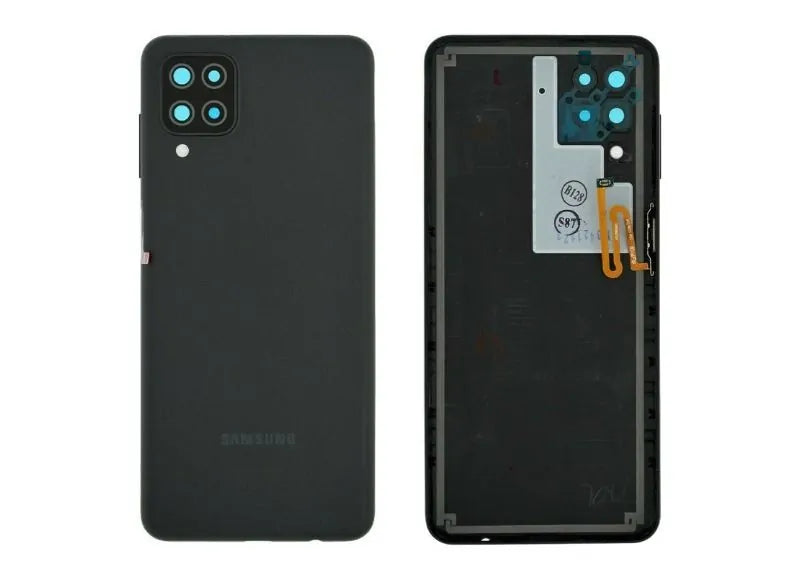 Genuine Back Cover Samsung A12 A125 (Samsung Service Pack GH82-24487A) - Black