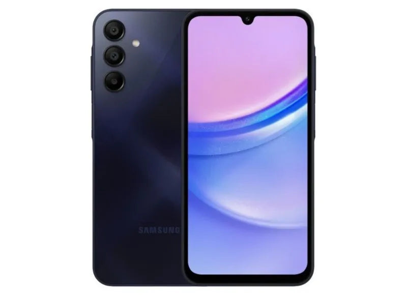 Samsung A15 4G (4GB/128GB) Blue Black Refurbished - Like New - 3-year warranty