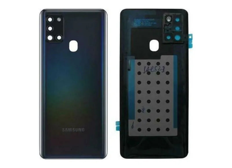 Genuine Back Cover Samsung A21S A217 (Samsung Service Pack GH82-22780A) - Black
