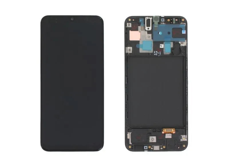 Αυθεντική Οθόνη Samsung A30 A305 Black (Samsung Service Pack GH82-19725A)