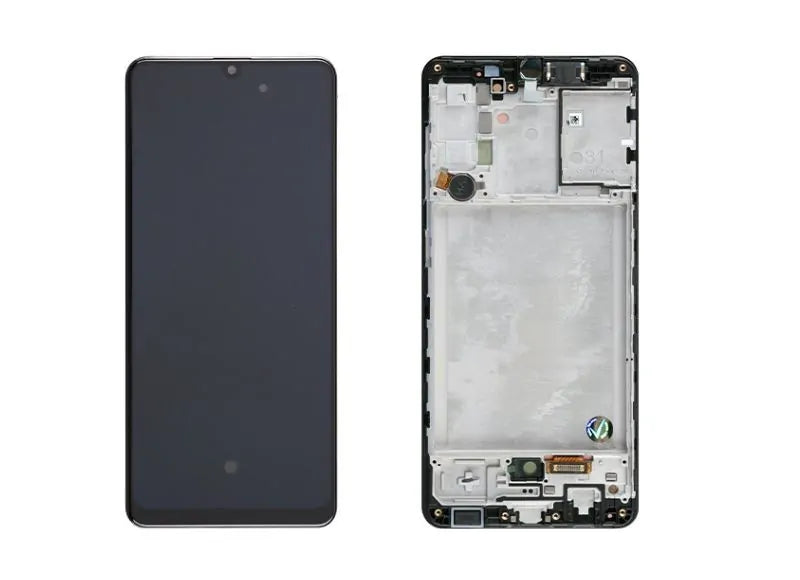 Genuine Screen Samsung A31 A315 Black (Samsung Service Pack GH82-22761A)