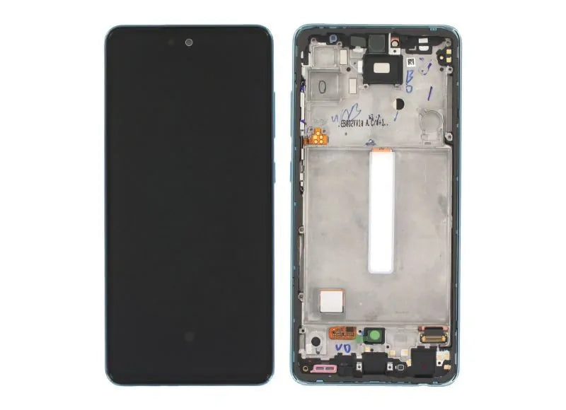 Αυθεντική Οθόνη Samsung A52 4G / 5G A525 / A526 Μπλε (Samsung Service Pack GH82-25524B)
