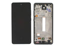 Genuine Screen Samsung A52 4G A525 / A52 5G A526 Black (Samsung Service Pack GH82-25524A)