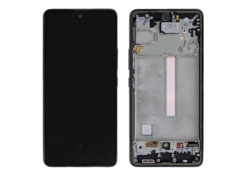 Genuine Screen Samsung A73 A736 Black (Samsung Service Pack GH82-28884A GH82-28686A)