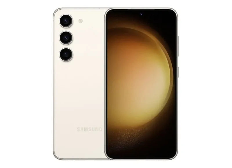 Samsung Galaxy S23 5G Dual SIM (8GB/128GB) Cream Refurbished - Like New - 3 years warranty