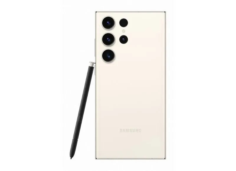 Samsung Galaxy S23 Ultra 5G Dual SIM (8GB/512GB) Cream Refurbished - Σαν καινούριο - 3 χρόνια εγγύηση