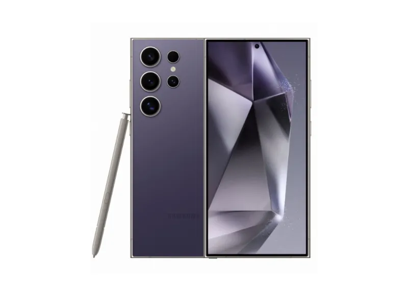 Samsung Galaxy S24 Ultra 5G Dual SIM (8GB/512GB) Titanium Violet Refurbished - Σαν καινούριο - 3 χρόνια εγγύηση
