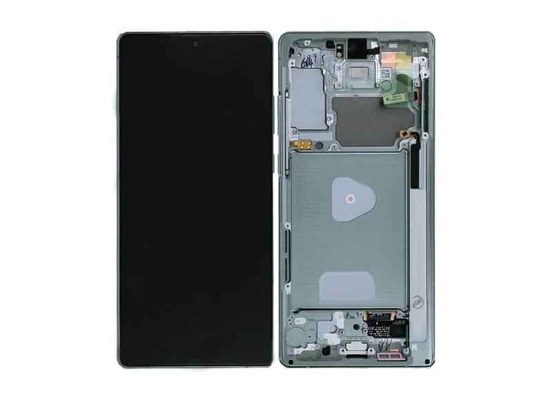 Αυθεντική οθόνη με Μηχανισμό Αφής Samsung Note 20 (2020) N980/N981 LCD/DIG Green