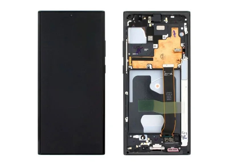 Αυθεντική Οθόνη Samsung Note 20 Ultra 5G N986 Black (Samsung Service Pack GH82-23596A)