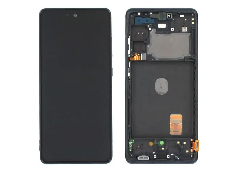 Αυθεντική Οθόνη Samsung S20 FE 5G/4G G781/G780 Navy Blue (Samsung Service Pack GH82-24215A GH82-24214A)