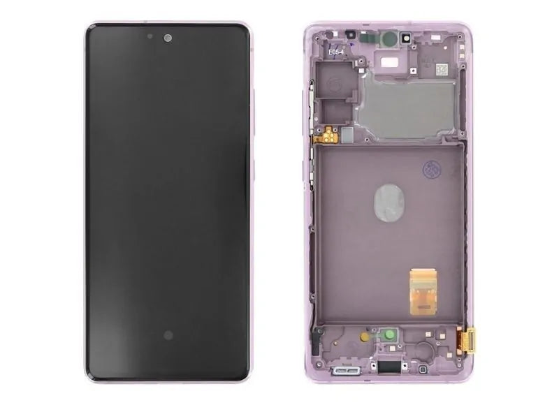 Αυθεντική Οθόνη Samsung S20 FE Lavender (Samsung Service Pack GH82-24220C)