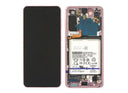Αυθεντική Οθόνη Samsung S21 5G Phantom Pink (Samsung Service Pack GH82-24716D)