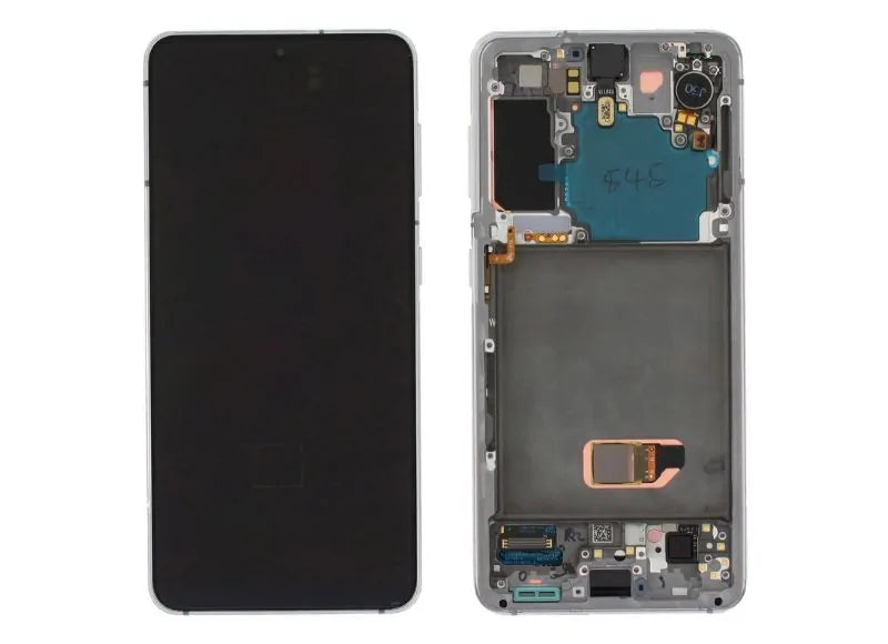Αυθεντική Οθόνη Samsung S21 G991 White (Samsung Service Pack GH82-24544C)