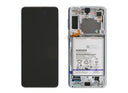 Αυθεντική Οθόνη με μπαταρία Samsung S21 Plus 5G Phantom Silver (Samsung Service Pack GH82-24555C)