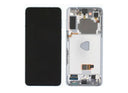 Αυθεντική οθόνη με Μηχανισμό Αφής Samsung S21 Plus G996 LCD / DIG Silver (Service Pack GH82-24554C GH82-24553C)