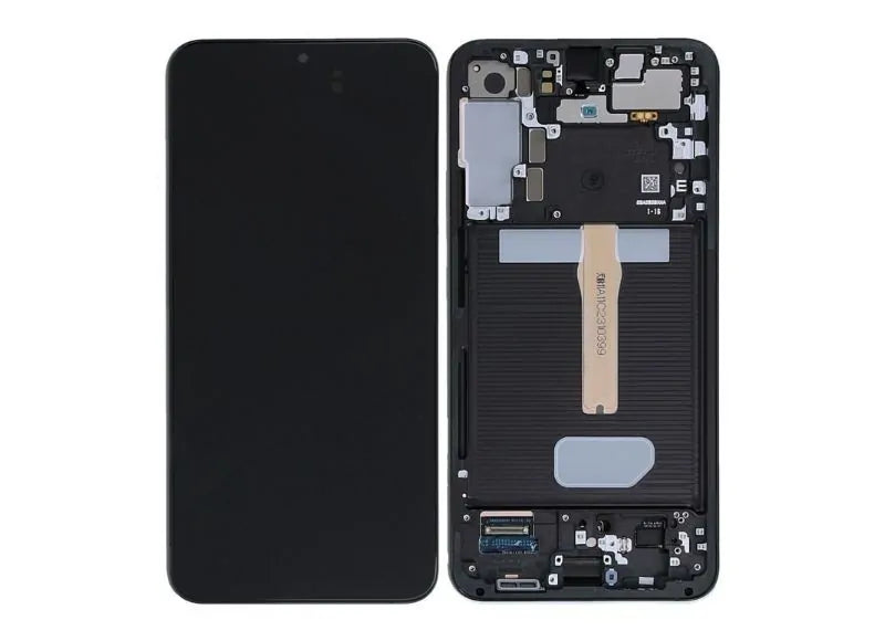 Αυθεντική Οθόνη Samsung S22 Plus S906 Black (Samsung Service Pack GH82-27500A)