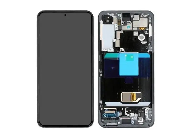 Αυθεντική οθόνη με μηχανισμό Αφής Samsung S22 S901 LCD / DIG Violet (Service Pack GH82-27520F, GH82-27521F)