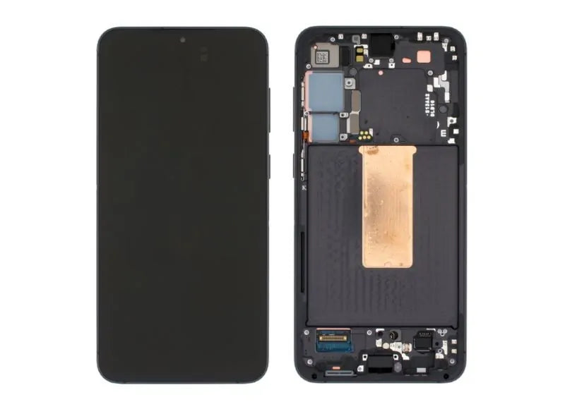 Αυθεντική οθόνη με Μηχανισμό Αφής Samsung S23 Plus 5G S916 LCD/DIG Black (Service Pack GH82-30476A GH82-30477A)
