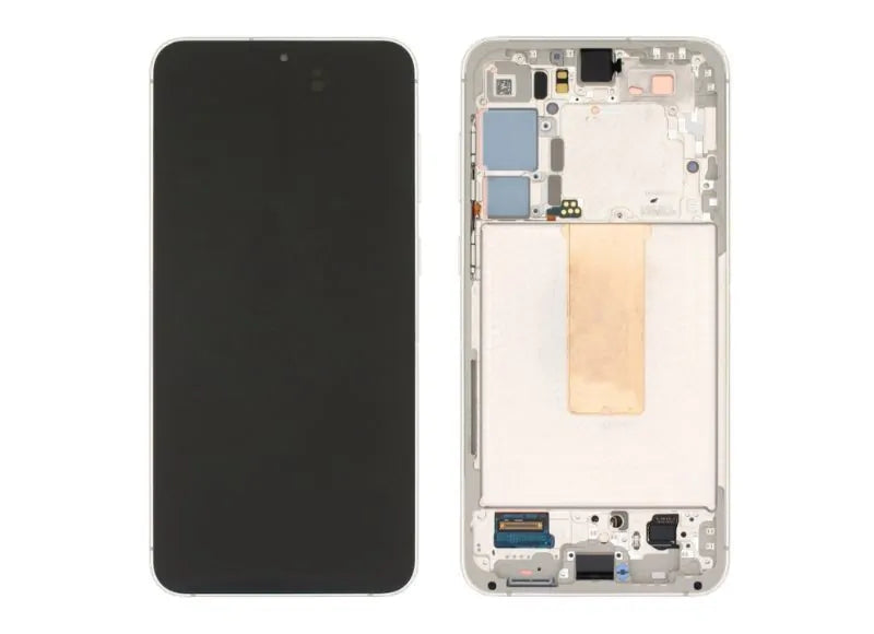 Αυθεντική οθόνη με Μηχανισμό Αφής Samsung S23 Plus 5G S916 LCD/DIG Cream / Beige