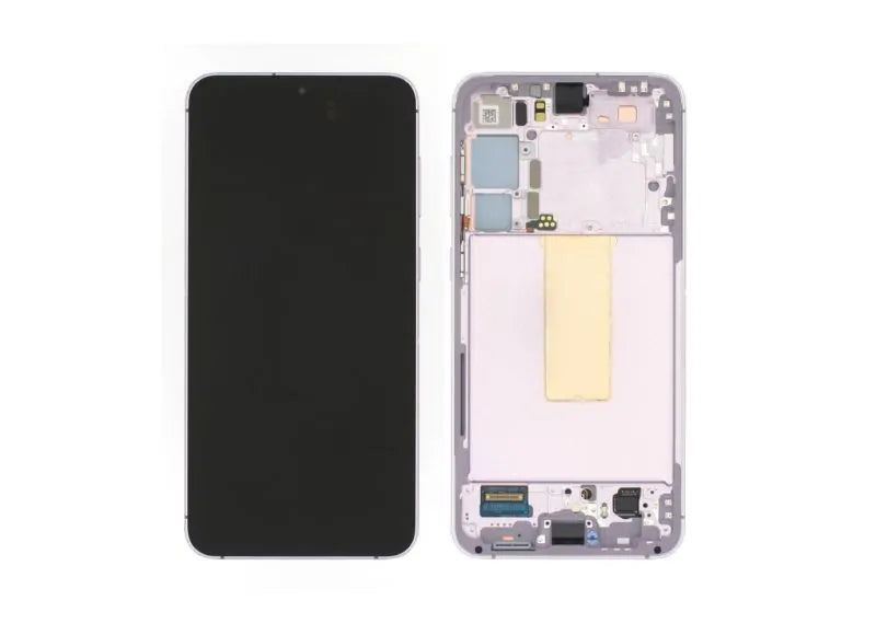 Αυθεντική οθόνη με Μηχανισμό Αφής Samsung S23 Plus 5G S916 LCD/DIG Lavender/Light Pink