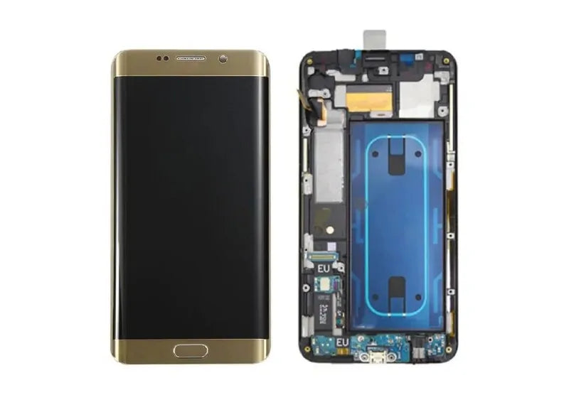 Αυθεντική Οθόνη Samsung S6 Edge Plus G928 Gold (Samsung Service Pack GH97-17819A)