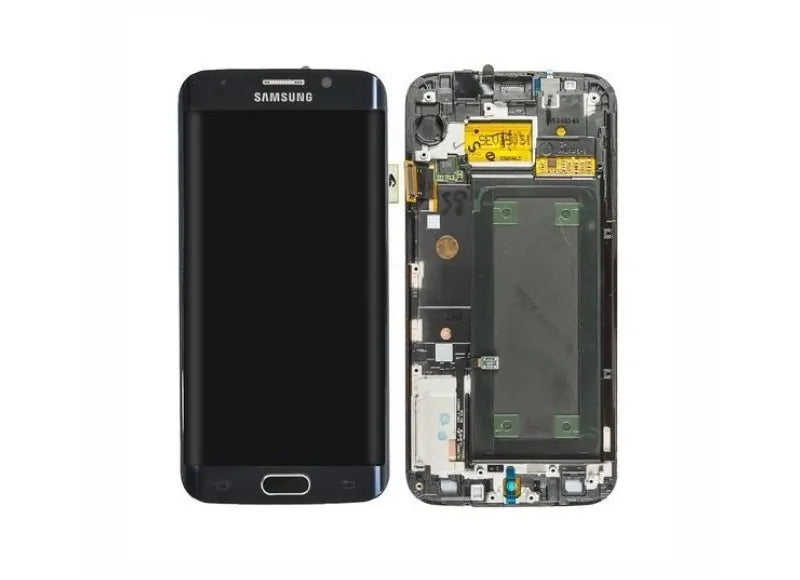 Αυθεντική Οθόνη Samsung S6 G925 Edge Black (Samsung Service Pack GH97-17162A)