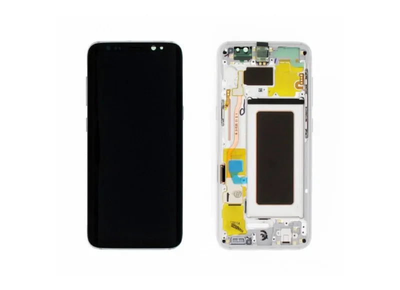 Αυθεντική Οθόνη Samsung S8 G950 Silver (Samsung Service Pack GH97-20457B)
