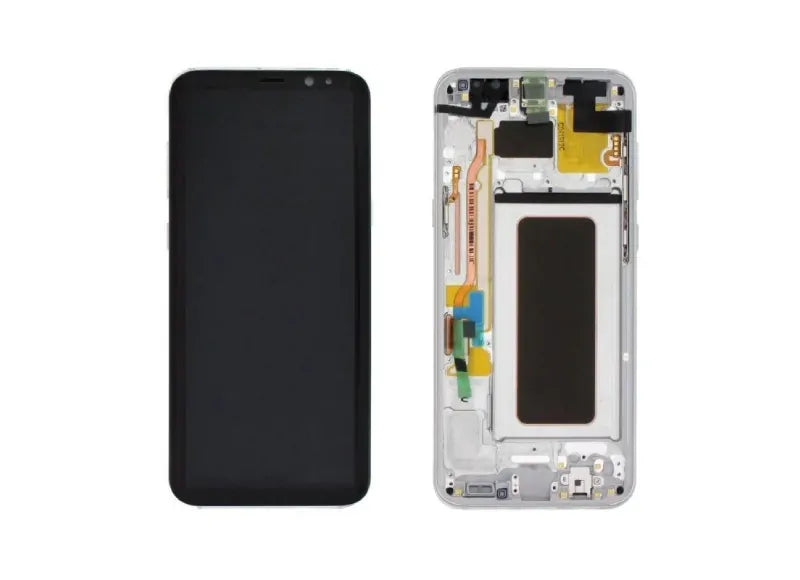 Αυθεντική Οθόνη Samsung S8 Plus G955 Silver (Samsung Service Pack GH97-20470B)