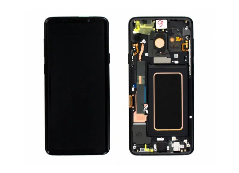 Αυθεντική Οθόνη Samsung S9 Plus G965 Black (Samsung Service Pack GH97-21691A)