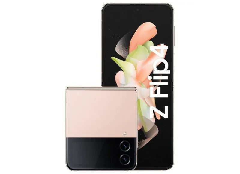 Samsung Z Flip 4 128GB Rose Gold Refurbished - Like New - 3-year warranty