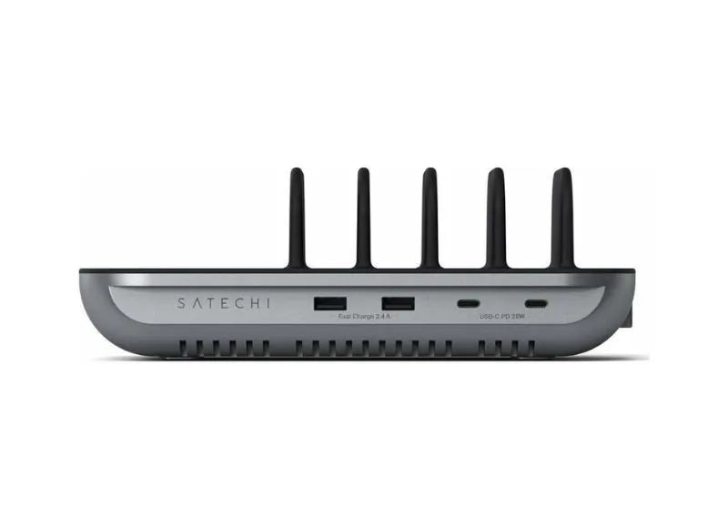 Satechi Βάση Φόρτισης με 2 Θύρες USB-A και 2 Θύρες USB-C 12W