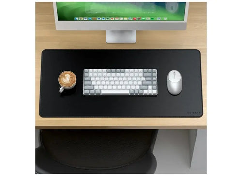 Satechi Mousepad Vegan Leather Premium Desk Mat Μαύρο