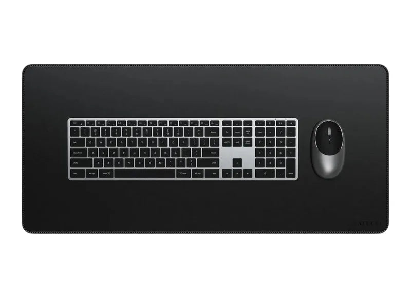 Satechi Mousepad Vegan Leather Premium Desk Mat Μαύρο