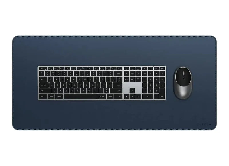 Satechi Mousepad Vegan Leather Premium Desk Mat Μπλε