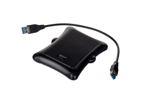 Silicon Power External Drive Sp HDD External 1TB A30 Anti-Shock Black