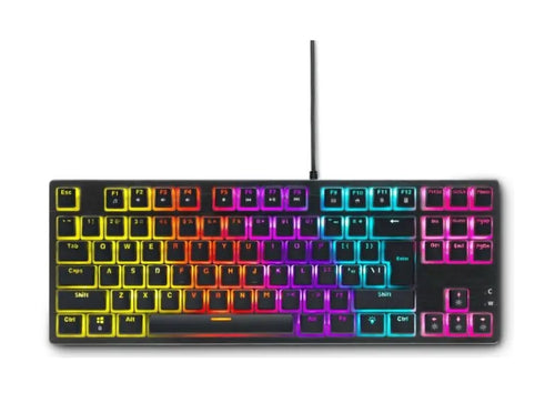 Spartan Gear Μηχανικό Ενσύρματο Πληκτρολόγιο Lochos 2 RGB TKL
