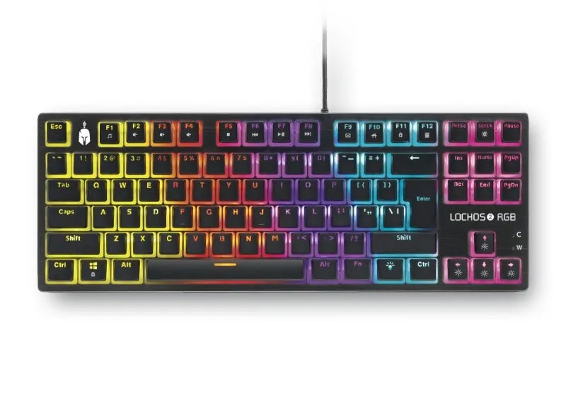 SPARTAN GEAR LOCHOS 2 RGB TKL ΜΗΧΑΝΙΚΟ ΕΝΣΥΡΜΑΤΟ ΠΛΗΚΤΡΟΛΟΓΙΟ